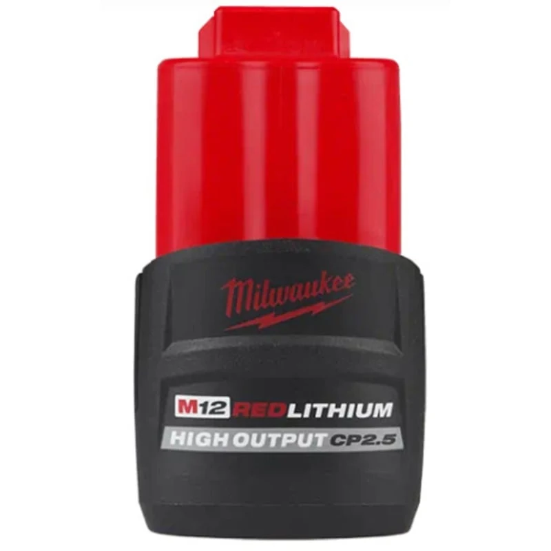 M12 RedLithium High Output CP2.5 Battery Pack By Milwaukee 48-11-2425